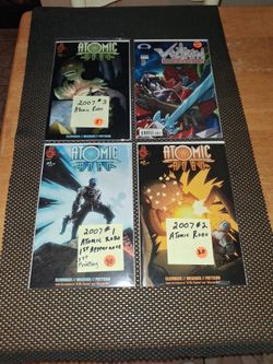 Atomic robo. Voltron comic books Awesome condition! Prices are marked but will sell as a bundle for $40 for all of them. All sales final.
