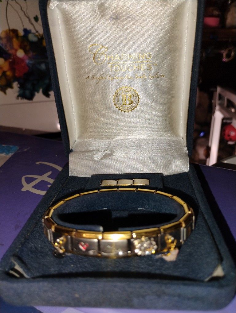 Bradford Exchange Cat Charm Bracelet 