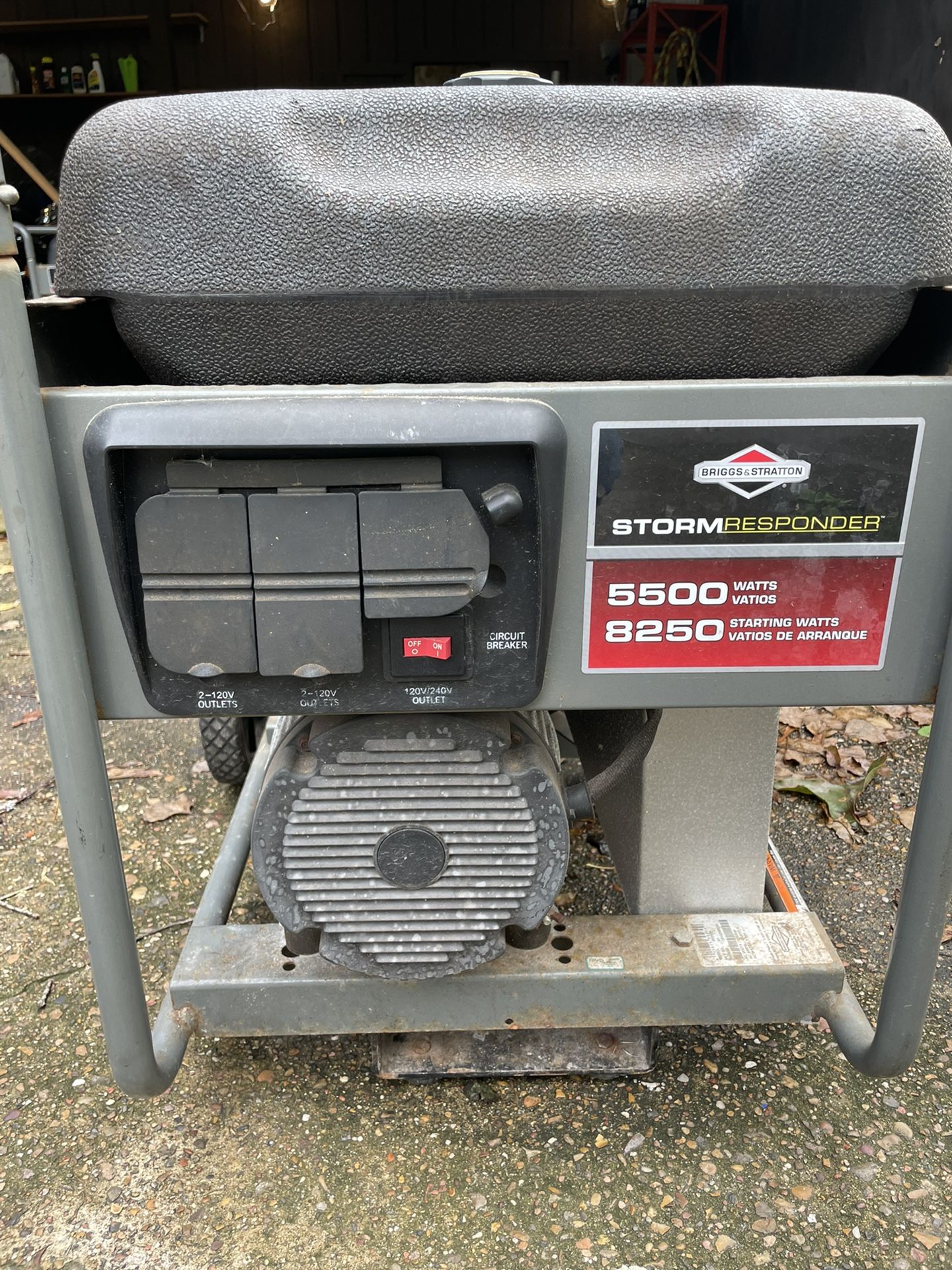 Briggs And Stratton Storm Responder 5500/8250 Watt for Sale in League