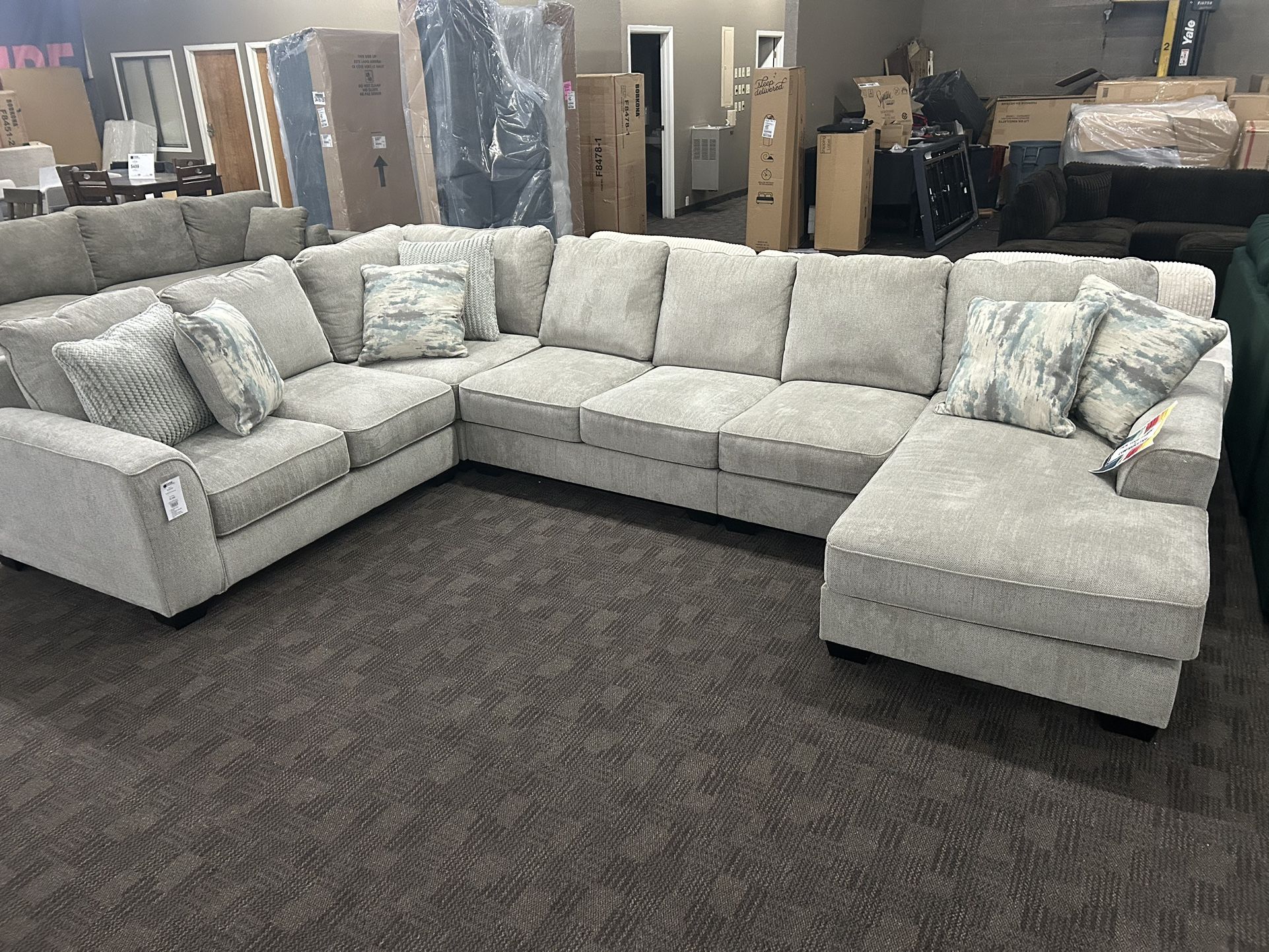 Extra Large And Deep Custom Sectional