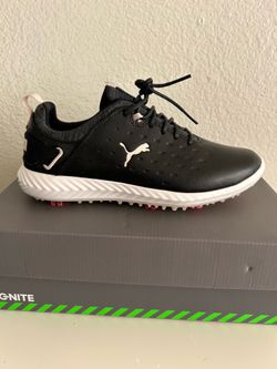 PUMA Ignite Blaze Pro Women Shoes Size 8.5 Black-rosewater New In Box Sneakers