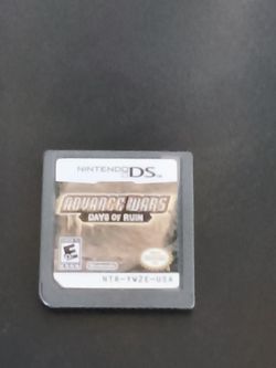 Trade Nintendo DS Advance Wars Days Of Ruin Tested