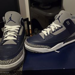 Jordan 3 Retro Georgetown Size 10 