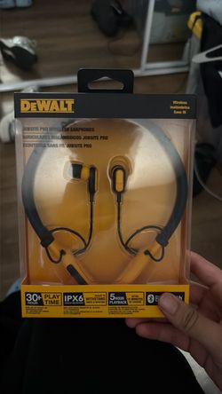 DeWalt Jobsite Pro Wireless Earphones