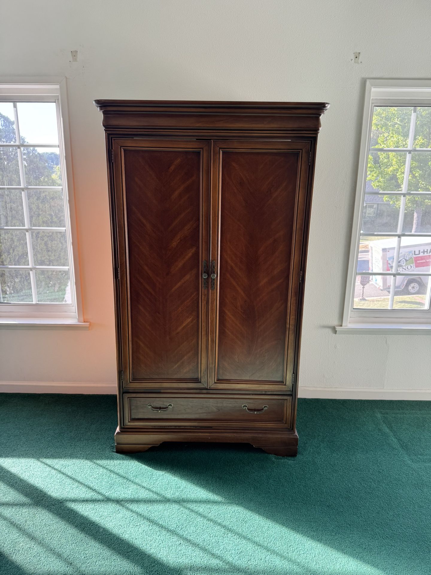 Cherry Wood Armoire