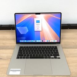15" MacBook Air M3 8 Core*Apple Care Plus Warranty till 2027