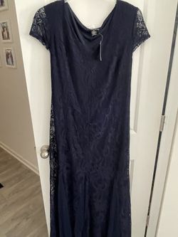 Navy blue Plus Size Dress 2xl