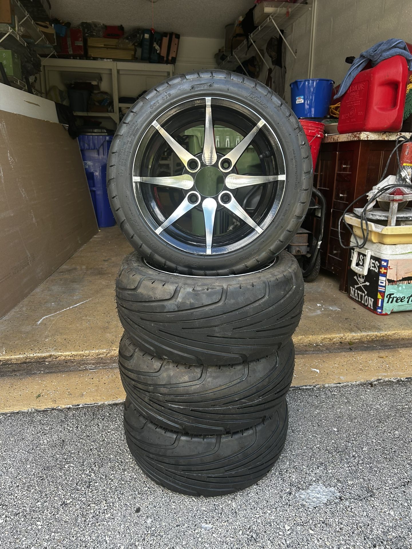 Icon Golf Cart Wheels