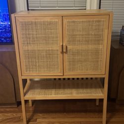 Rattan Storage Cabinet