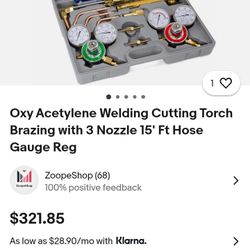 Welding Cutting Torch Kit