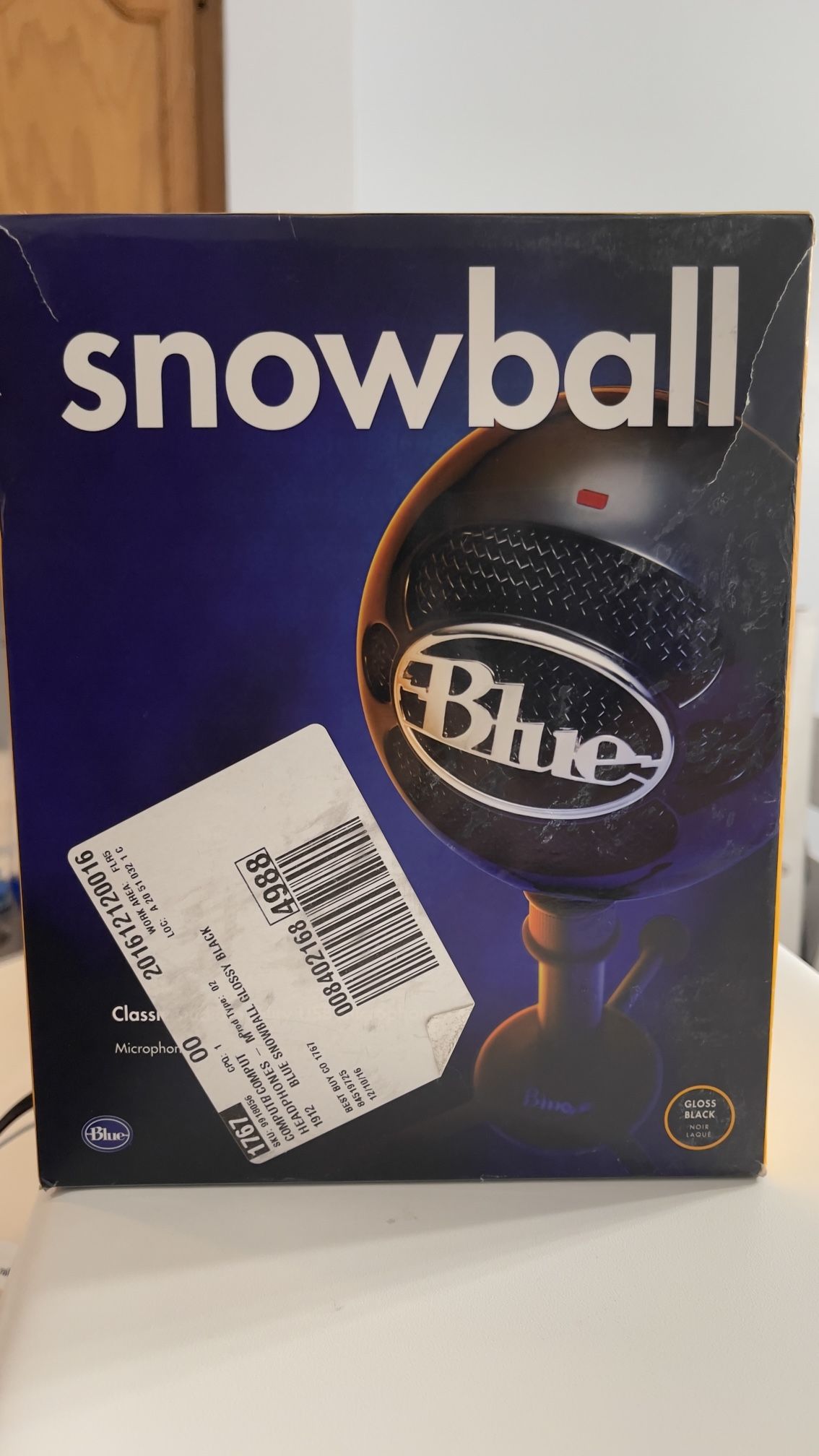 Mic Snowball Blue