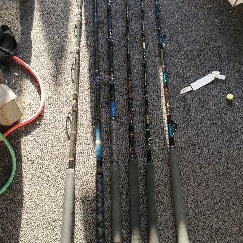 Deep Sea Fishing Rods With Locking Carrying Case for Sale in Los Angeles,  CA - OfferUp