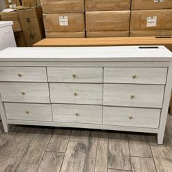 White dresser brand new in box