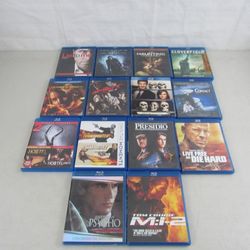 Lot Of 14 Blu-ray Action-Drama-Suspense Movies/TV Show 13 Used & 1 New
