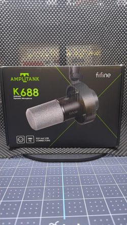 Fifine K688 Dynamic Mic - USB/XLR (AMPLITANK)