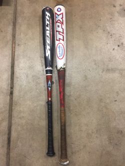 Baseball Bats $100