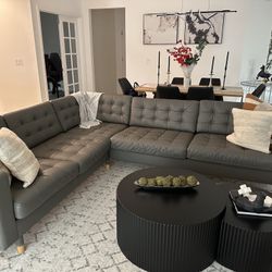 IKEA Morabo Sectional In Grey