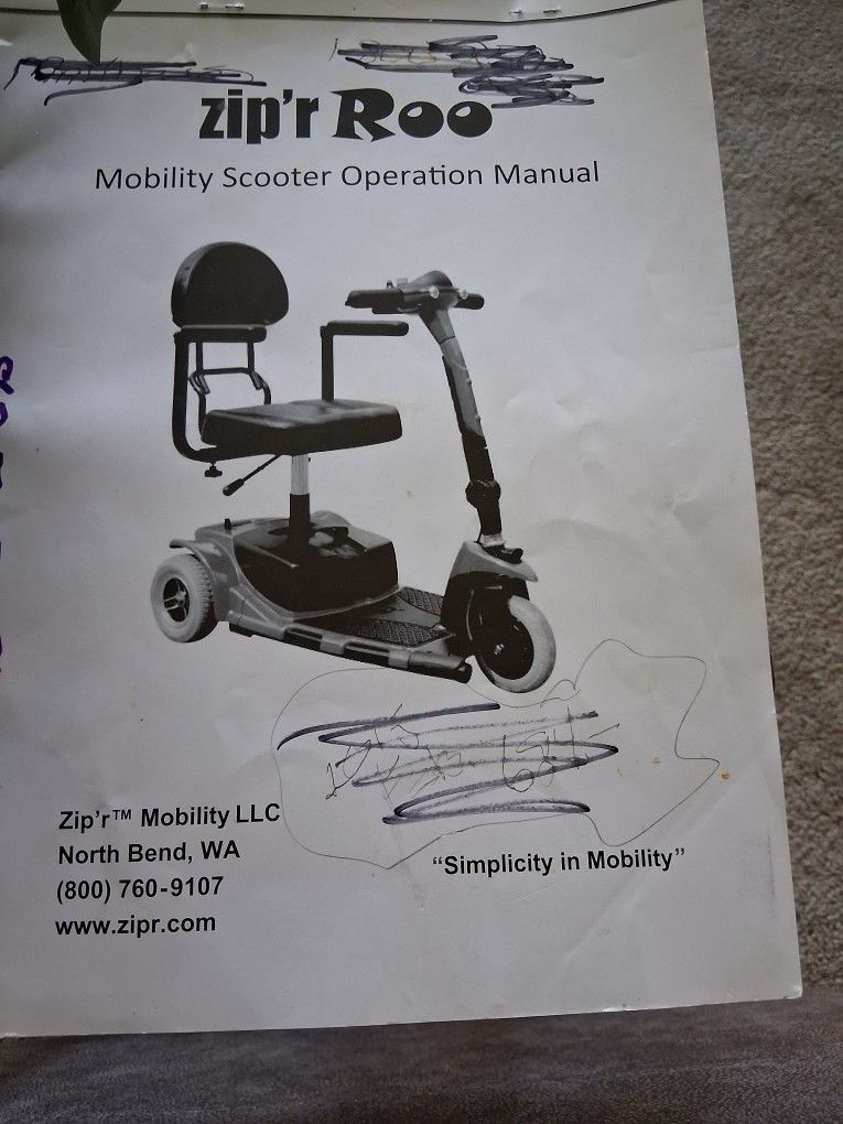 Electric Mobility Scooter