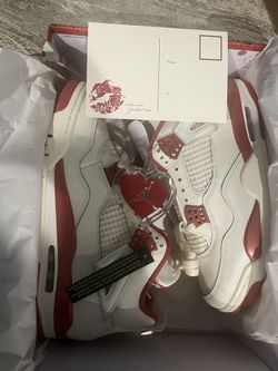 Valentine’s Day/ Love Letter Jordan 4’s Size 10 1/2