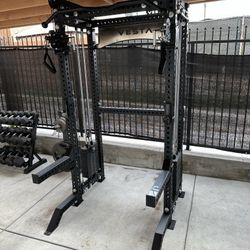 Vesta Fitness PRO SERIES 2-1 Ultimate Half Rack Functional Trainer/Gym Equipment/ Home Gym/ Fitness/ FREE DELIVERY 🚚 