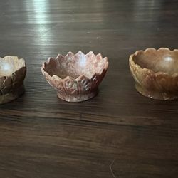 Candle Holders (set Of Three) 