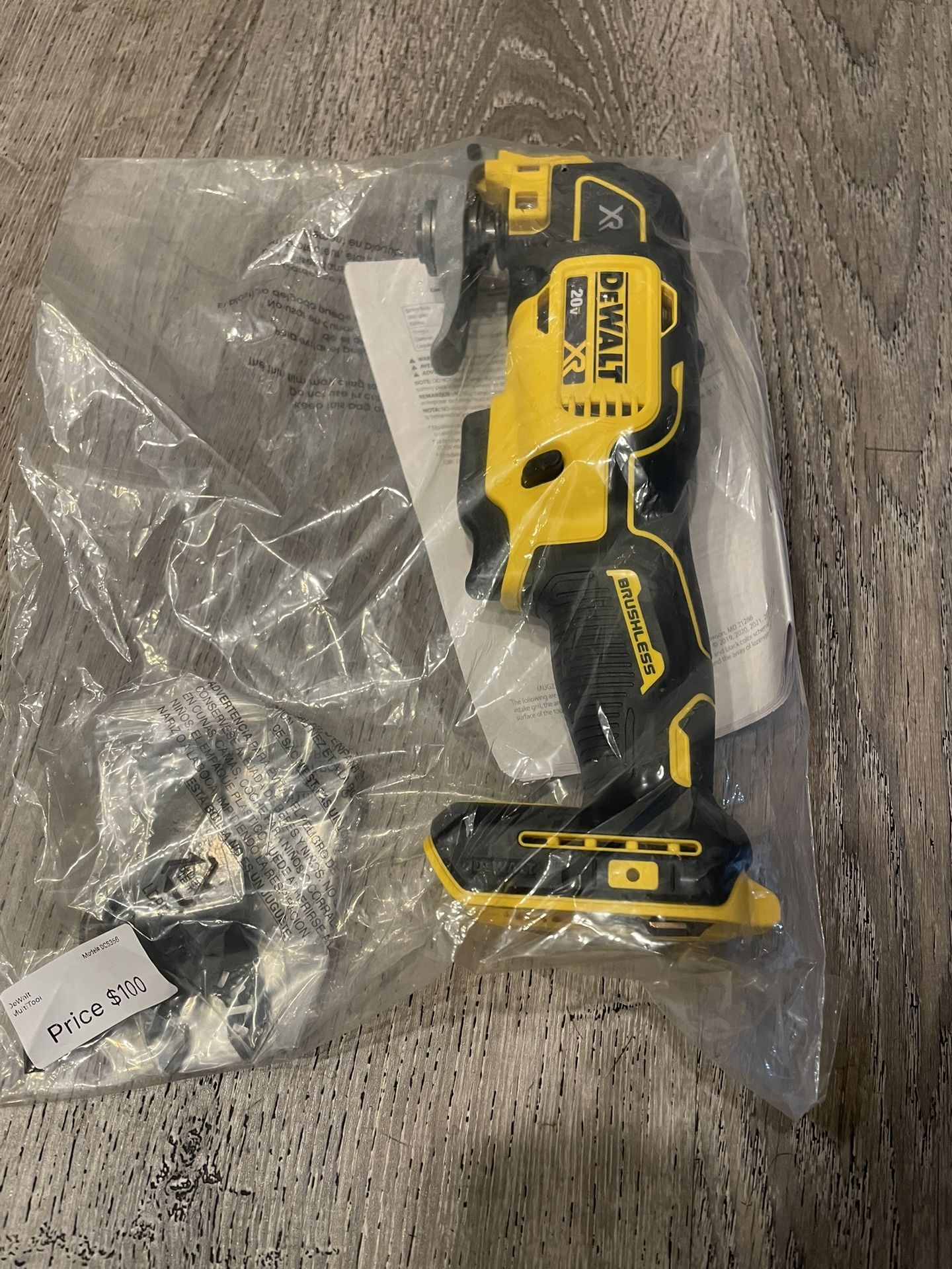 New Dewalt 20V Multi-Tool XR BRUSHLESS (Tool Only Solo Herramienta)
