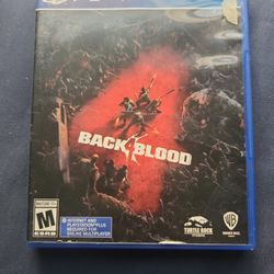 Back 4 Blood Ps4