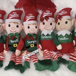 Personalized Christmas Elves 🎄🎁 Message me if you want to order yours 😊