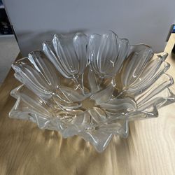 Mikasa Tulips Hostess Bowl