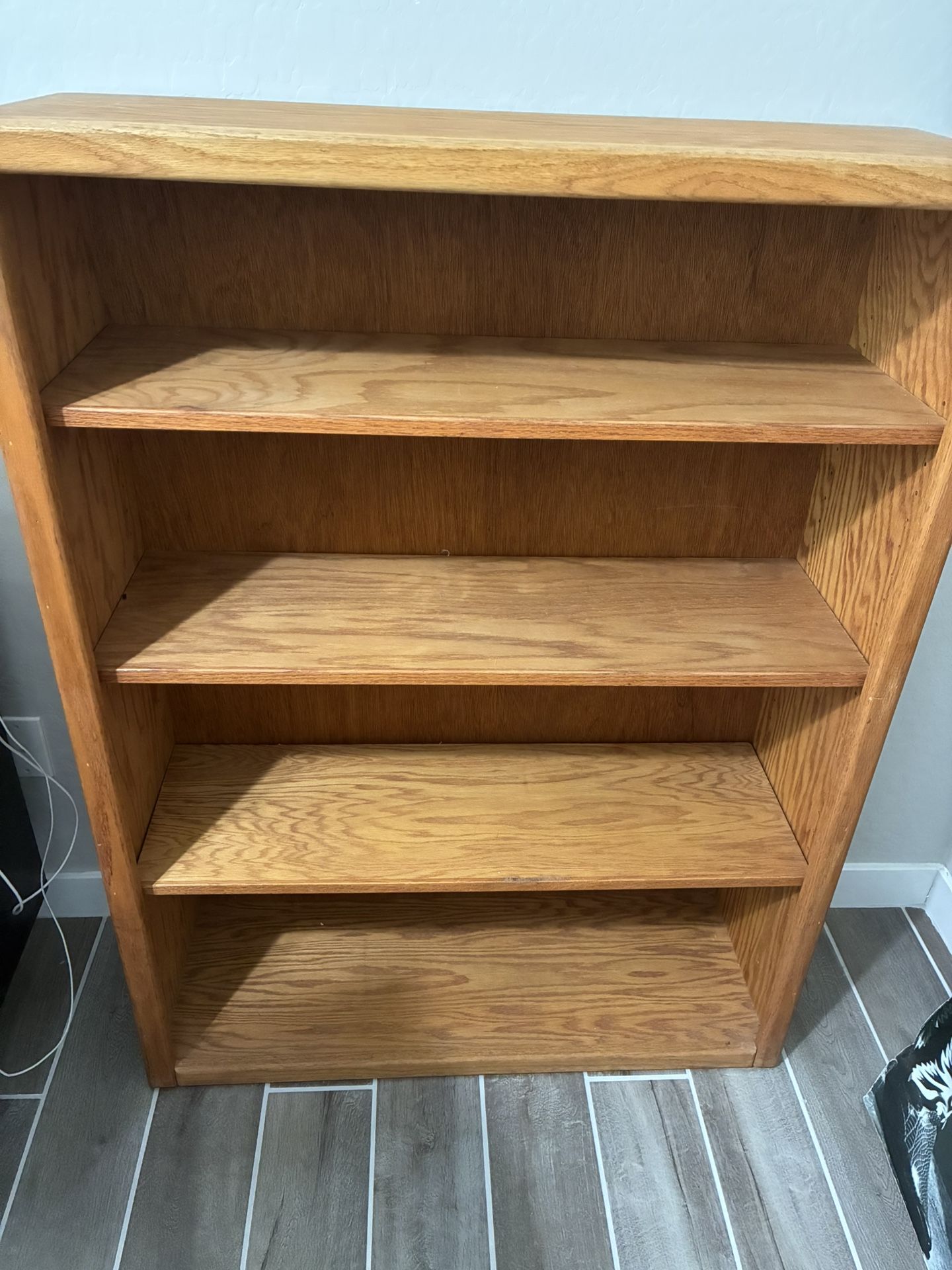Oak Bookshelf