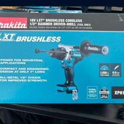 Makita New Hammer Drill 18v Brushless -2 Speeds 