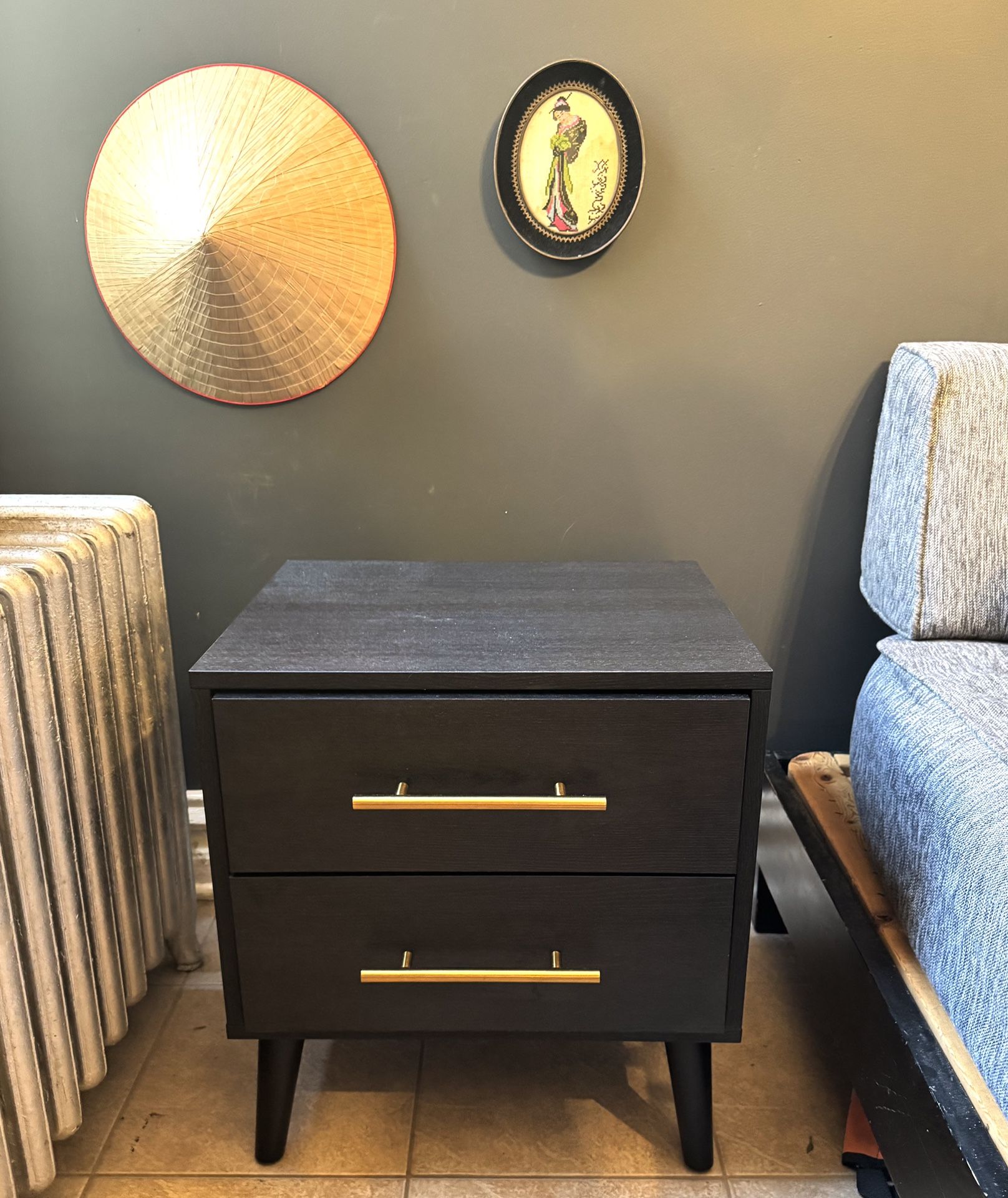 Bedside Table - Modern Wood Nightstand