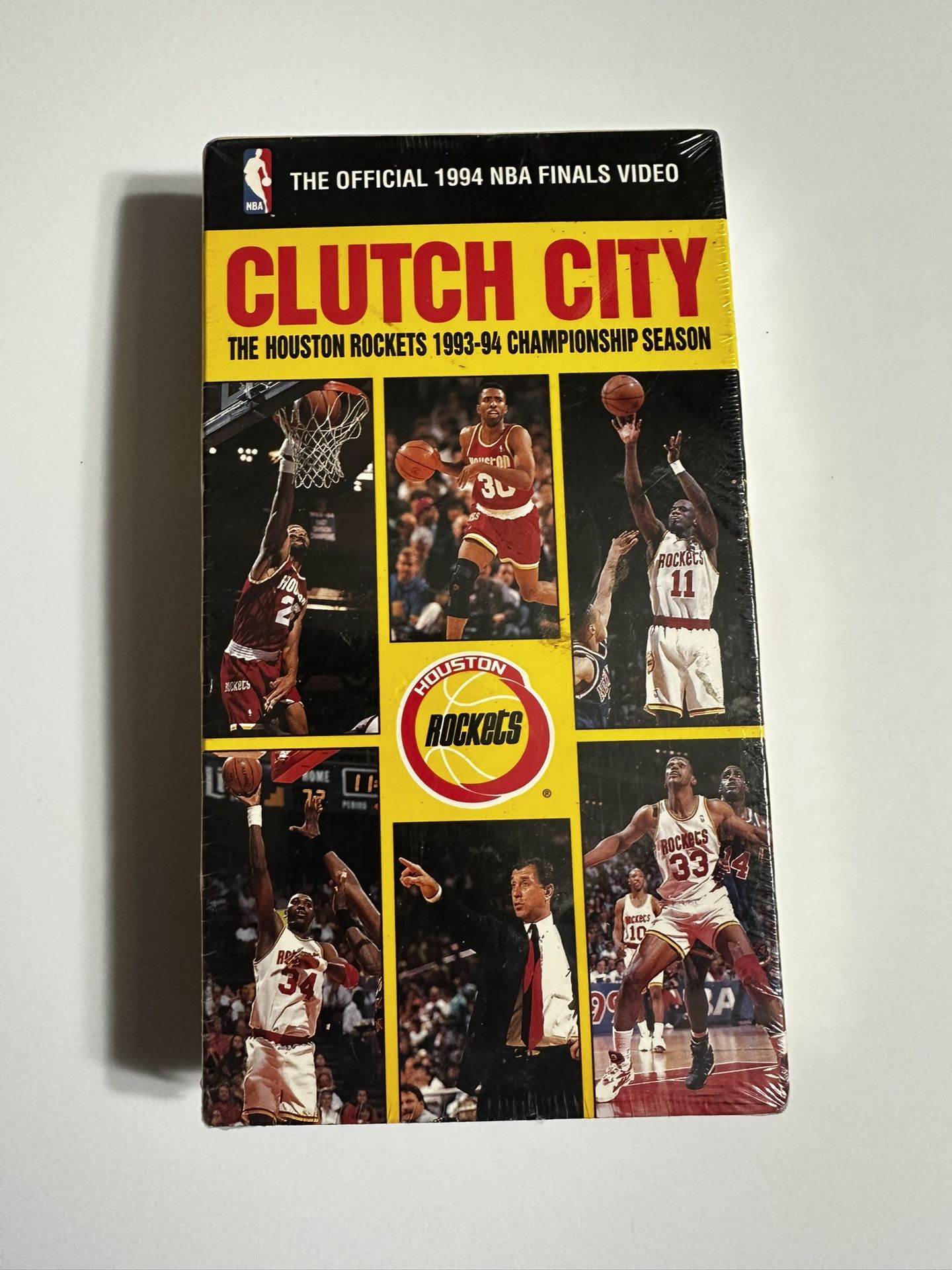 Clutch City: The Houston Rockets 1993-94 Championship Season VHS Tape