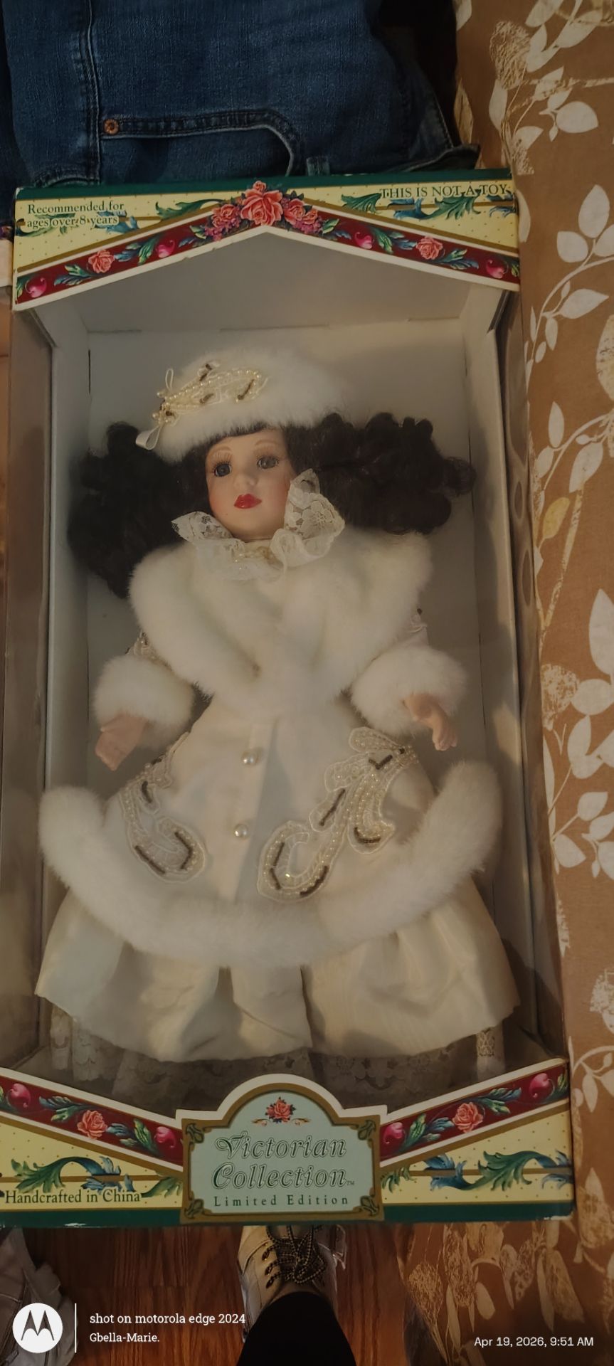 Vintage porcelain dolls