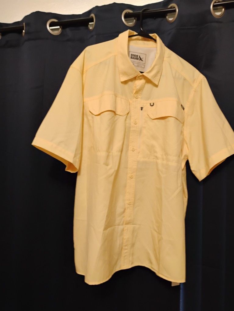 Nwt - Eddie Bauer Fishing Shirt Men's XL