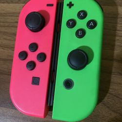 Neon Nintendo Switch Joycons