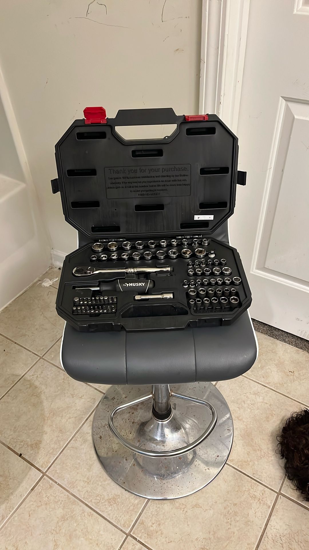 75 Piece mechanic tool set
