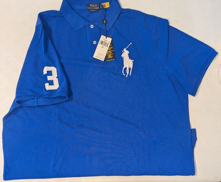 New men's polo XLarge Collared short sleeve shirt