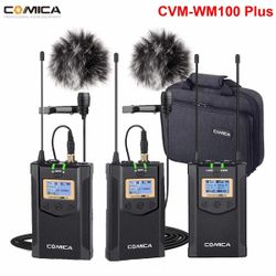 Wireless Mic System: Comica CVM-WM100 Plus