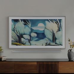 55-inch SAMSUNG QLED The Frame 4K Smart TV UHD HDR (2025 Model)