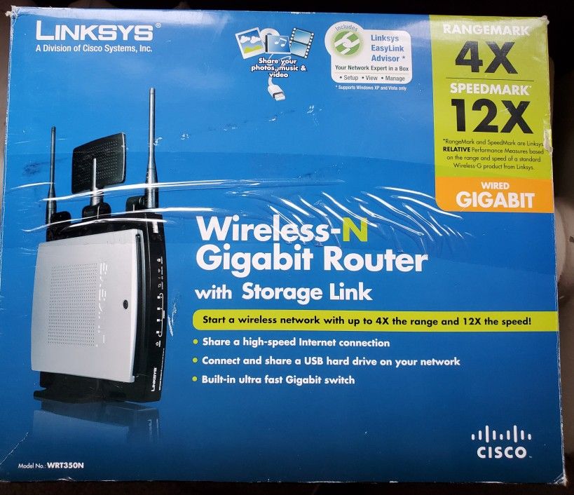 Cisco Linksys WRT350N Gigabit Router