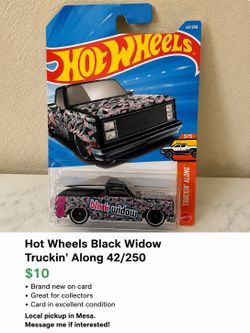 Hot Wheels Black Widow