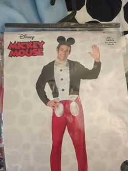 XL men's Mickey mouse costume