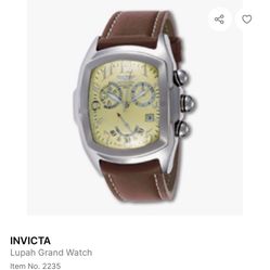 Invicta watch 2235