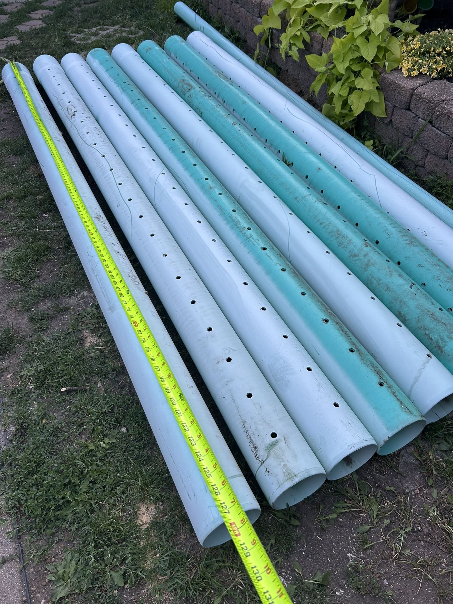 Perforated Sewer And Drain Pipe