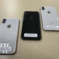 🔥🔥iphone X 64gb Fsctory Unlcked With Warranty 
