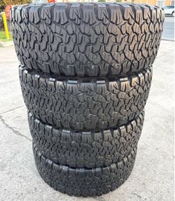 4 BFG LT 35/1250/18 ALL TERRAIN TIRES $380 CASH TOTAL‼️ FREE INSTALLATION‼️