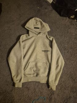 Essentials hoodie grey