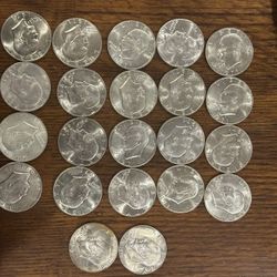 Silver Eisenhower Dollars