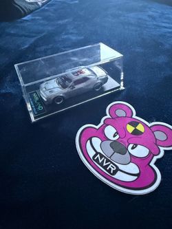 Behnaz Sarafpour Nvrland Dodge Challenger SRT Hellcat Raw Zamak Ltd Edition 1/64 Diecast